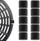 PRAOFRT 10 Pezz Gommini friggitrice ad aria Piedini in Gomma per Vassoio della friggitrice ad Aria, Blocchi di Silicone, coperchi in Gomma Resistente ai Graffi, Parti di Ricambio per friggitrice