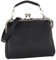 JEWEDECO 1stück Retro Damen Umhängetasche Aus Pu-leder Elegante Crossbody Handtasche Für Alltag Und Besondere Anlässe Vielseitige Schwarze Schultertasche Mit Einfachem Design Und