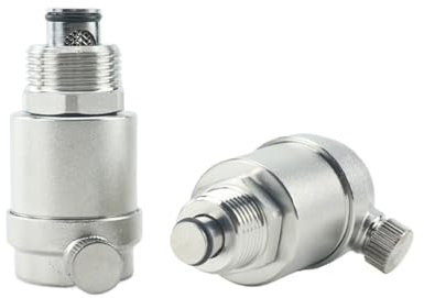 HWWW 1/2 3/4 1 Edelstahl 304 Automatisches Entlüftungsventil Außengewinde Druckentlastungsreduzierer for Solarwarmwasserbereiter(3/4)