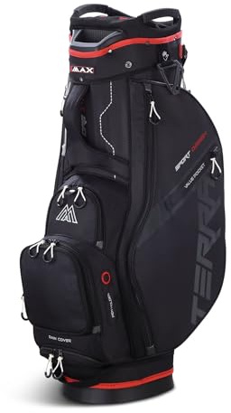 Big Max Terra Sport Golftasche – Cartbag – Schwarz Rot
