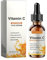Vitamin C Serum Gesicht mit Hyaluron, Hyaluronsäure, VE, Pigmentflecken Entferner Gesicht, Gegen Dunkle Flecken, Brightening Face Serum, Gesichtsserum mit Vitamin C für Jede Haut (30ML, 1PC)