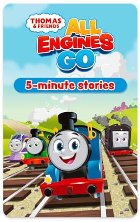 Yoto Thomas & Friends All Engines Go - Kids Audio Card for Use with Player & Mini All–in–1 Audio Player, Educational & Screen–Free Listening with Fun Playtime, Bedtime & Travel Stories, Ages 2+