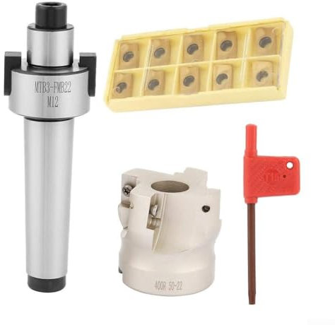 Kit de fraiseuse CNC 400R robuste avec 10 lames APMT1604