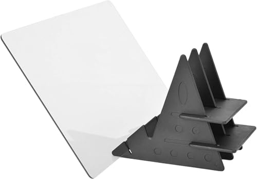 FrostyFlair DIY Zeichenbrett Projektor, 20x13cm Zeichenprojektor für Kinder, Zeichnen und Abpausen mit Licht, Kunstprojektor für Kinder, Skizzieren und Malen