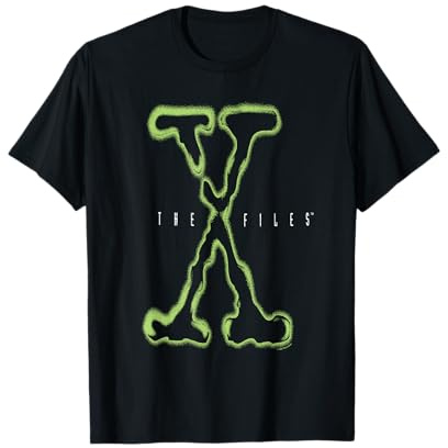 The X-Files Large Intro Logo Vintage 90's TV Show T-Shirt