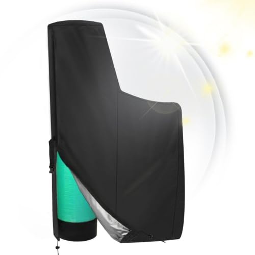 s Exteriores para Descalcificadores de Agua | Protección UV con Cremallera | Impermeable Para Descalcificador De Agua | Patio Hotel Escuela Todas las Estaciones del Año