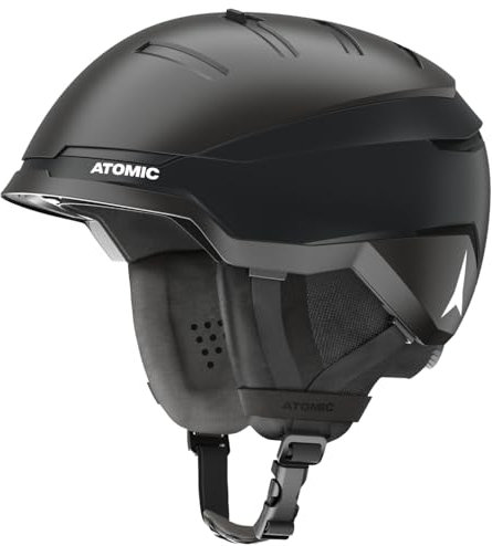 ATOMIC SAVOR GT ski helmet in black size M - unisex for adults - 360° fit system - superior impact protection - active dual zone ventilation system - head circumference 55-59 cm