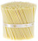Danilovo 100 Stück Weiß Bienenwachs Kerzen - Orthodoxe Kerzen für Gebet, Rituals, Tischdeko Hochzeit - Ungiftig, Ruß - Tropffrei, Lang, Nachhaltige Produkte, N140, Höhe: 15 cm, Ø 5 mm
