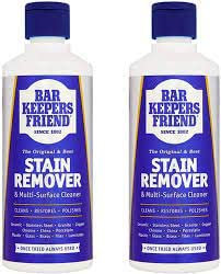 Bar Keepers Friend Multi-Surface Cleaner 2x250g - Original & Best - Cleans, Restores and Polishes - Perfect for Work Surfaces, China & Glassware, Stainless Steel Sinks, Cookers and Cookware
