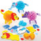 Baker Ross FE263 Dschungeltier Pom Pom Bastelset für Kinder - 3er Pack, Basteln für Kinder am Kindergeburtstag, Kindergarten oder Schule