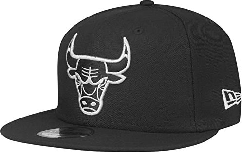 New Era 9Fifty Snapback Cap - Chicago Bulls schwarz grau