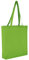 TEXXILLA 10er Pack Baumwolltasche - Oeko-TEX 100 Zertifiziert | mit Zwei Langen Henkeln, Boden- und Seitenfalte | 38x42cm | Jutebeutel | Einkaufstasche | unbedruckt, Farbe:hellgrün, Größe:10 Stück