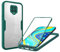 Haygdz Funda para Xiaomi Redmi Note 9 Pro MAX/Note 9S, 360 Grados Antichoque Protección Carcasa Fundas con Protector de Camara Antigolpes Bumper Xiaomi Redmi Note 9 Pro MAX/Note 9S (Verde)