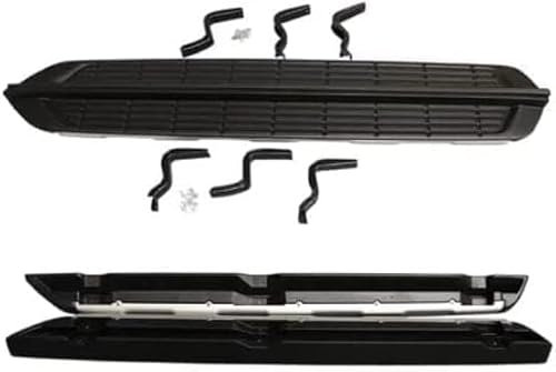 VINAUD 2 Pièces Voiture Marchepieds LatéRaux pour Ford Ranger T6 T7 2018 2019 2020 Latérales Marchepied Voiture Décoration Anti-Collision Support Protection.