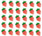 FRCOLOR 30pcs Nail Art Accessories Fruit Nail Art Discs Fruit Slices For Flatback Rhinestones Strawberry Pendant Nail Art Fruit Pendant Strawberry Sticker Nail Art Charm Nail Resin Acrylic 3D