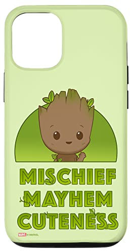 Marvel Studios Ich bin Groot Mischief Mayhem Cuteness Hülle für iPhone 12/12 Pro