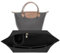 Organizer für Longchamp Tasche,Taschen Organizer für Longchamp S,Organizer für Longchamp Pliage S,Purse Organizer, Multi-Pocket Felt Handbag Organizer for Insert Wallet Organizer for Longchamp