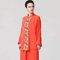 SUNMME Damen-Tai-Chi-Uniform, traditionelle chinesische Tai-Chi-Uniform mit Langarm-Stickerei – für Kampfsportarten Kung Fu, Purple-S