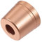 BELLIFFY Rasierbasis Gesicht Halterständer Abs Rasierer für Herren kahl rasierhobel halter shaver holder Rasiererständer Metall Trimmerständer stabiler Rasierständer Aluminium Rose Gold