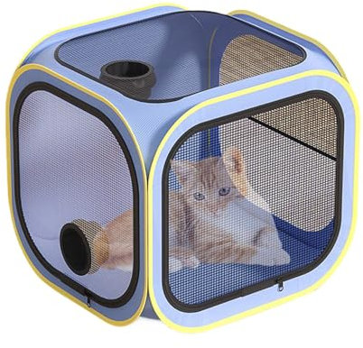 Caja Secadora para Gatos | Habitación De Secado - Transportín Antipelo Antihumedad para Mascotas Pequeñas Y Adultas