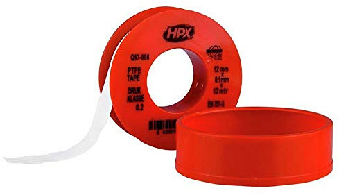 OPTION TAPE SPECIALTIES HPX PT1212 Teflonband, Weiß, 12 mm x 12 m