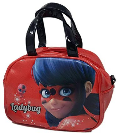 Umhängetasche und Griffe Lady Bug Miraculous, rot, Einheitsgröße