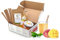 BUBBLE TEA KIT MANGO – 8 Getränke – Ohne künstliche Farbstoffe – Vegan und glutenfrei – 8 Strohhalme im Lieferumfang enthalten