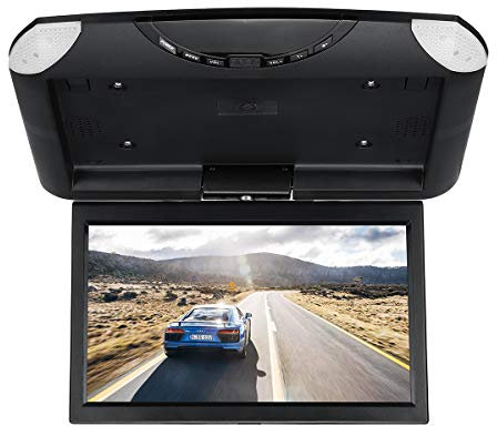 C-FUNN 10,1 Pouces Voiture Hud Mp5 Lecteur LED Affichage Plafond Écran LCD Numérique