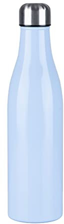 Riess Kelomat, 1972-252, Trinkflasche, SONSTIGES, Pastell-Blau, hellblau, Edelstahl, 0.5 Liter, Länge 6 cm, Breite 6cm, Höhe 25cm, Gewicht 0.355 kg, auslaufsicher, Flasche, Thermosflasche