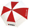 Big Max Aqua UV XL Golf Regenschirm White/red