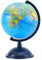 Exerz 20cm Globus Bildung Drehbarer - Pädagogische/geografische/moderne Schreibtischdekoration - für Schule, Zuhause und Büro - Durchmesser 20cm