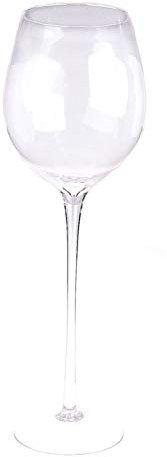 INNA-Glas XXL Stielglas ROGER, klar, 70cm, Ø17cm/Ø23cm - XXL Weinglas/Glasvase