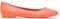 Hush Puppies Women's Brite Pops Ballet Flat, Orange, 6 UK