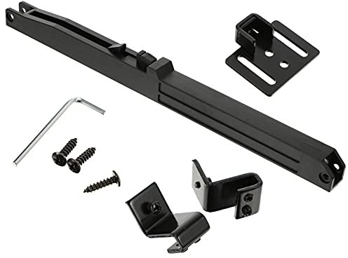 Angoily Grange Porte Soft Close Mécanisme Coulissante Grange Quincaillerie De Porte Kit Printemps Tampon Amortisseur Pour Grange Garage Unique Porte