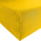 REDBEST Spannbettlaken Denver Elasthan-Jersey-Stretch gelb Größe 140x200 cm - 160x200 cm - besonders weich und anschmiegsam, bügelfrei, mit Rundumgummi