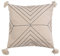 Bloomingville Kissen aus Baumwoll-Mischgewebe, Bestickt, 45,7 x 45,7 x 5,1 cm, Mehrfarbig