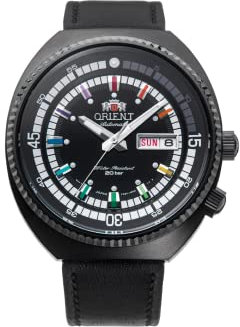 Orient Herren Japanische Automatik Neo Classic Sport, Schwarz/Regenbogen