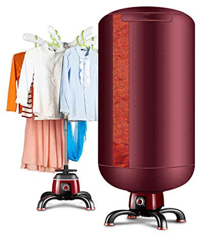 Secadora de Ropa eléctrica portátil de 900 W, Secadora de Ropa silenciosa de 40 dB, 2 Capas, 12 kg, Carga de Secado rápido, configuración mecánica, Tiempo de Funcionamiento, Aire c