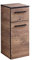 Pelipal Badezimmerschrank Quickset 374 in Eiche Ribbeck quer Nachbildung, 30 cm breit | Unterschrank mit 1 Tür, 1 Schubkasten und 1 Einlegeboden