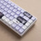 ILYCHEEGAMI PBT Dye sub Keycap Cute Cartoon XDA keycaps Purple keycaps Set Girl Custom Keyboard for Gateron Kailh Cherry Mx Switches ANSI Layout Mechanical Custom Keycaps (Kuromi)