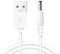 RUITEXUN Cavo da USB a DC 3,5 mm, 1 m/3,3 ft DC 3,5 mm x 1,35 mm maschio a USB tipo A maschio cavo adattatore di alimentazione - bianco