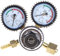 SHYISY Druckregler CO2-Druckregler Dual Gauge CO2-Druckminderer Flaschenschweißregler mit Regelventil