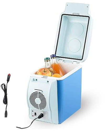 CongéLateur De Voyage Pour Voiture, 7.5L, Voiture 12v,Faible Bruit Glaciere Electrique, Fonction Refroidissement Et Chauffage CongéLateur Camping, Pour Tous Les VéHicules 12v
