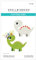 Spellbinders Dinosaurier-Stanzschablonen aus der Monster Birthday Collection, Metall, One