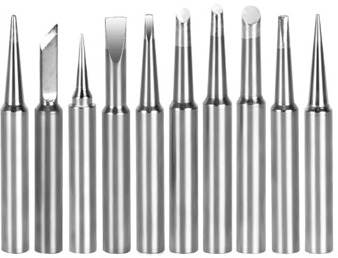 Mokaou 10pcs Soldering tips Replacement tips for Weller WLC100 WP25 WP30 WP35 SP40NUS SP40NKUS SPG40 SP40N