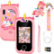 Telefono Bambini Cellulare Smartphone Giocattolo per Bambini Anni Telefonino Bambina Telefono Cellulare Finto per Bambini Vero 3 4 5 6 7 8 9 10 Anni Unicorno Cellulari Bambina Regalo Kids Phone Toy