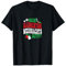 Weihnachten Badminton Badmintonspieler Idee lustig Mann T-Shirt