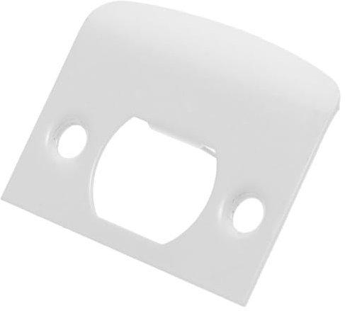 FOYTOKI Door Strike Plate for Exterior Doors Stainless Steel Deadbolt Cover Plate Sleek Design Compatibility for Enhanced Security and Latch Alignment