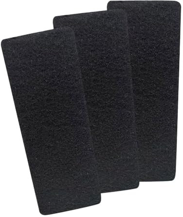 Osmond 3 Pack Ceiling Fan Filter Ceiling Fan Air Filter Easily Sticks on Ceiling Fan Blade Top, & Aesthetic B