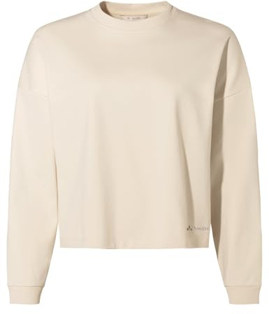 VAUDE Damen Pullover Najun LS Shirt, aus GOTS-zertifizierter Bio-Baumwolle